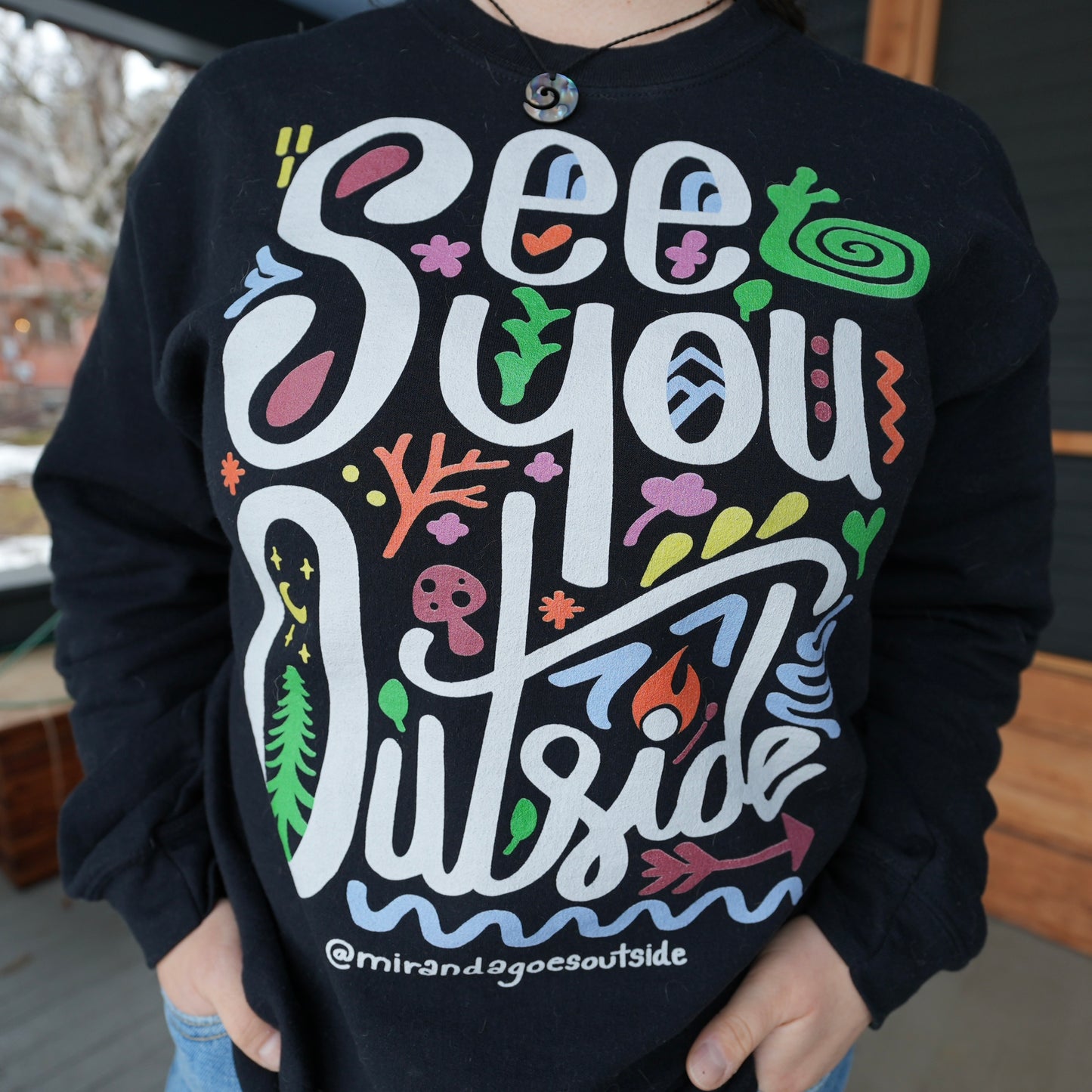 See You Outside LS Tee