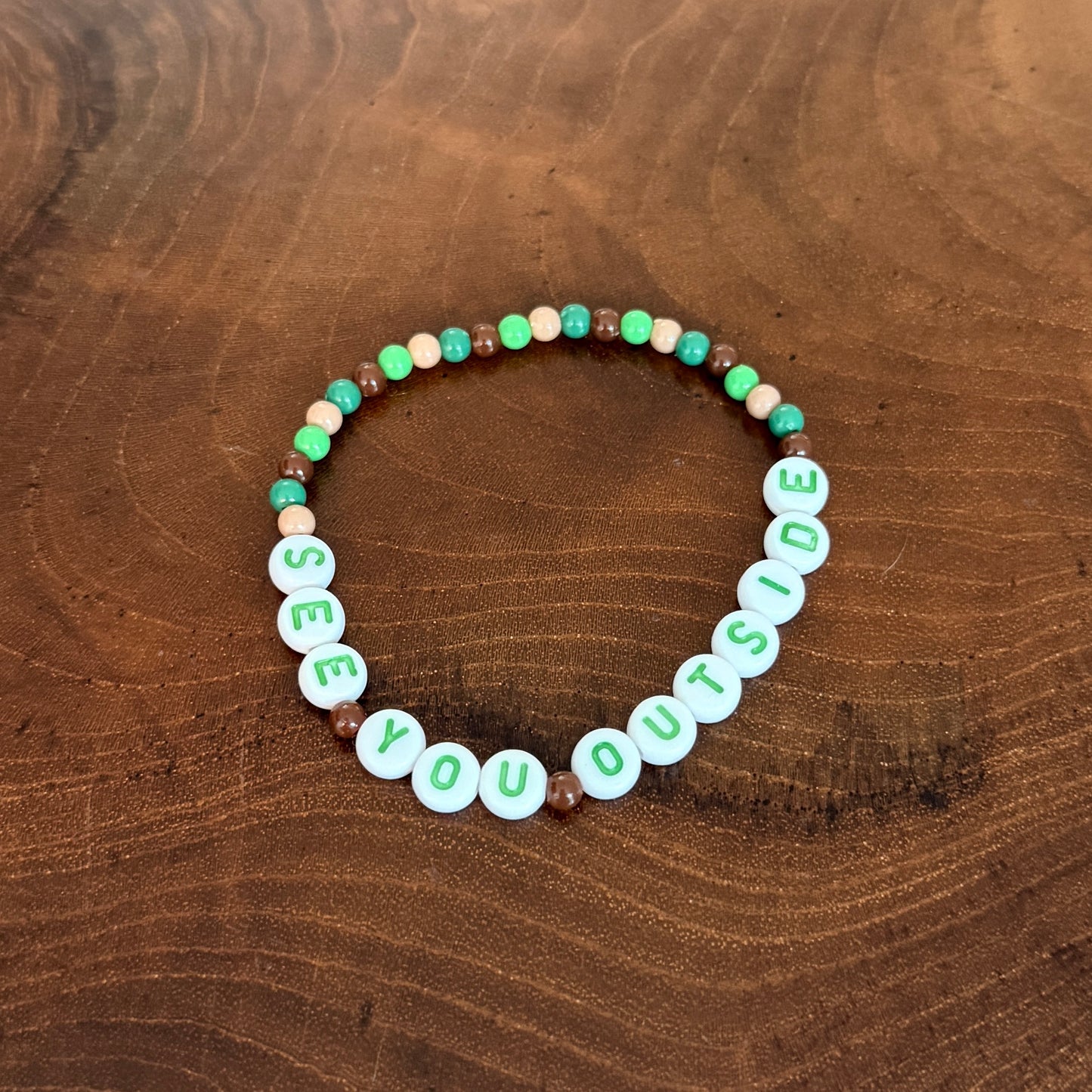 See You Outside Camp Bracelets