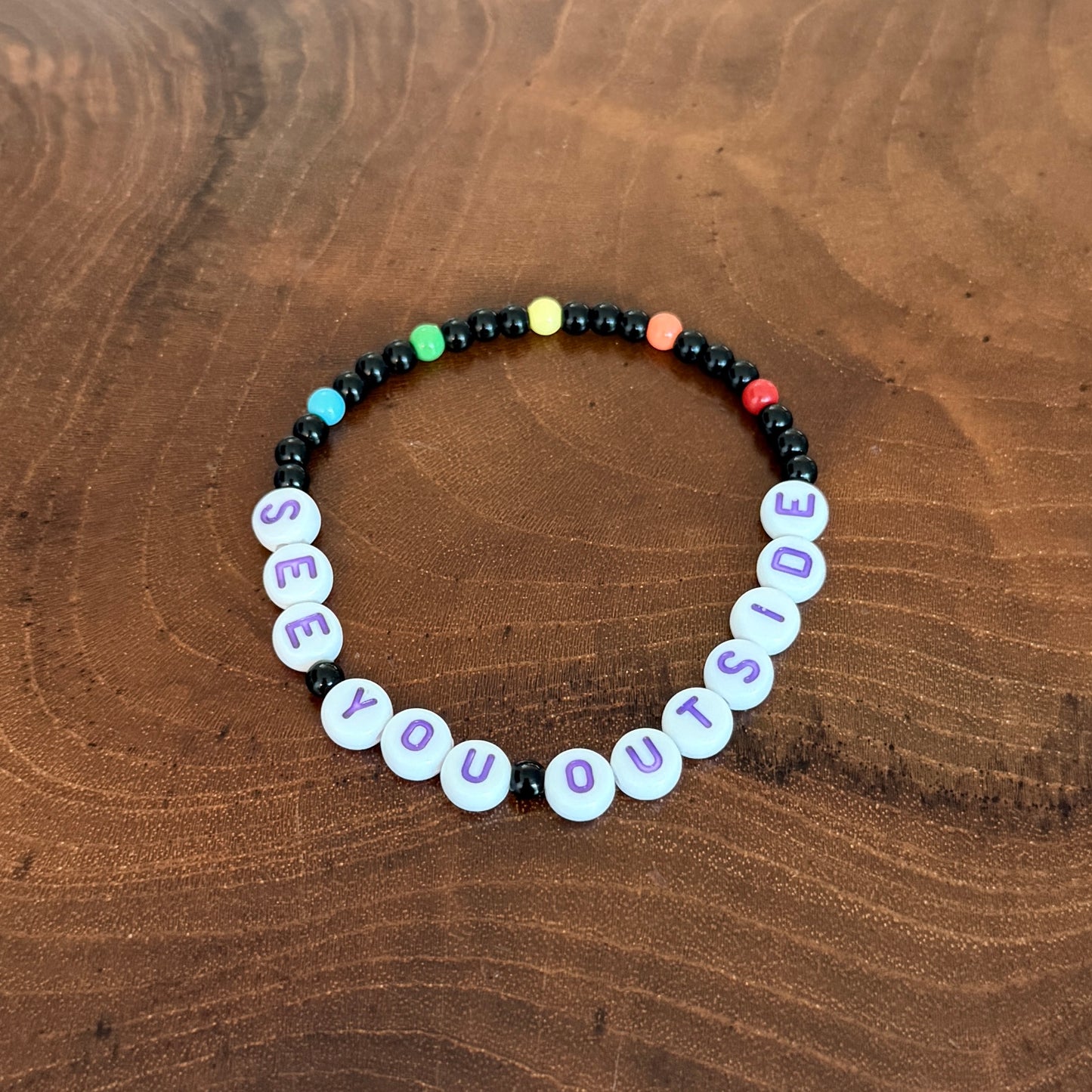 See You Outside Camp Bracelets