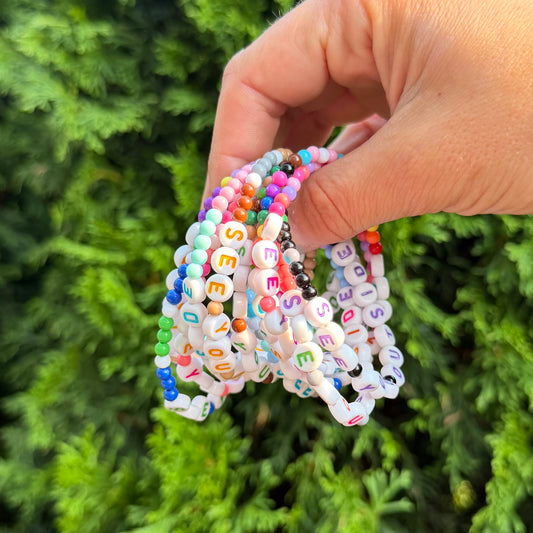 See You Outside Camp Bracelets
