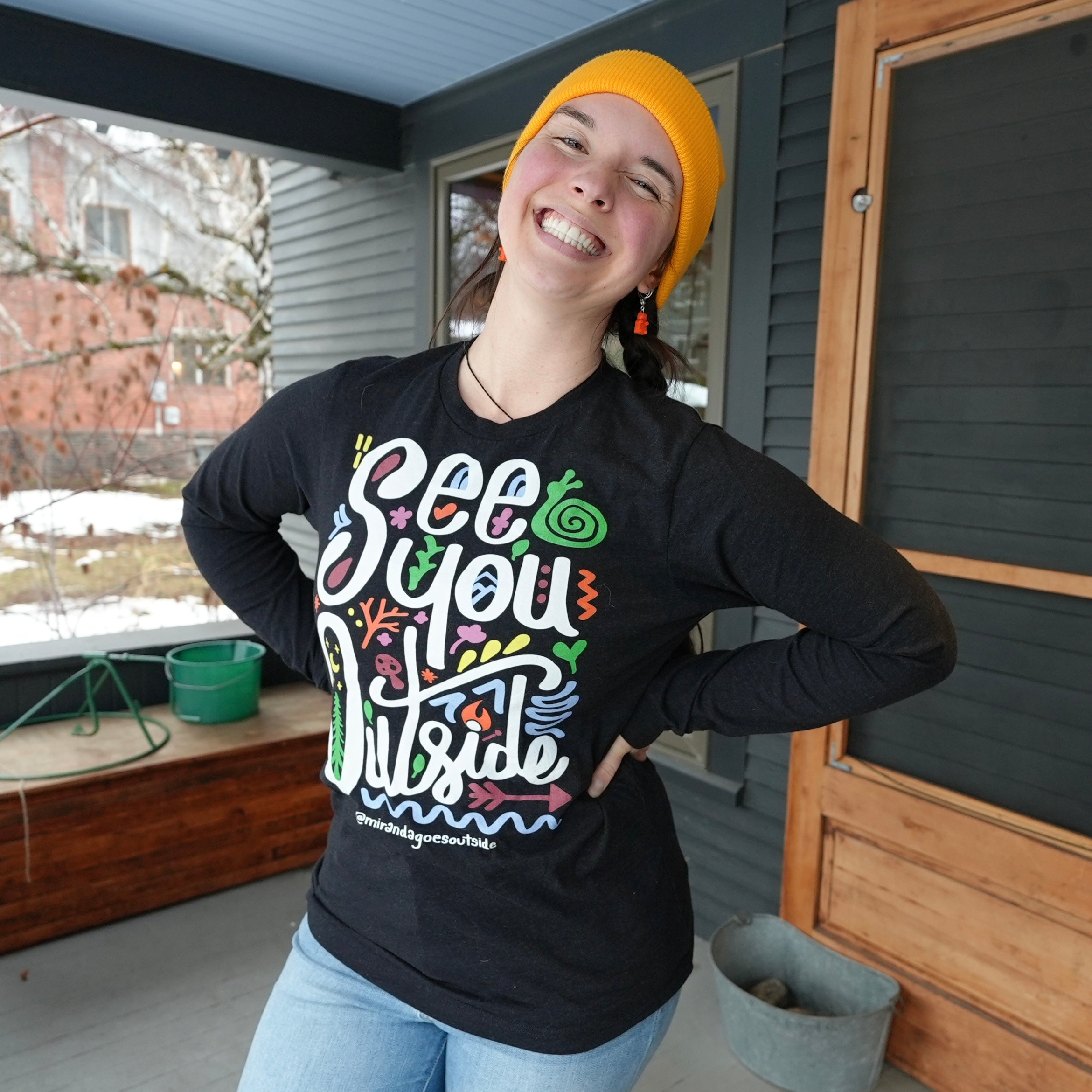 See You Outside LS Tee