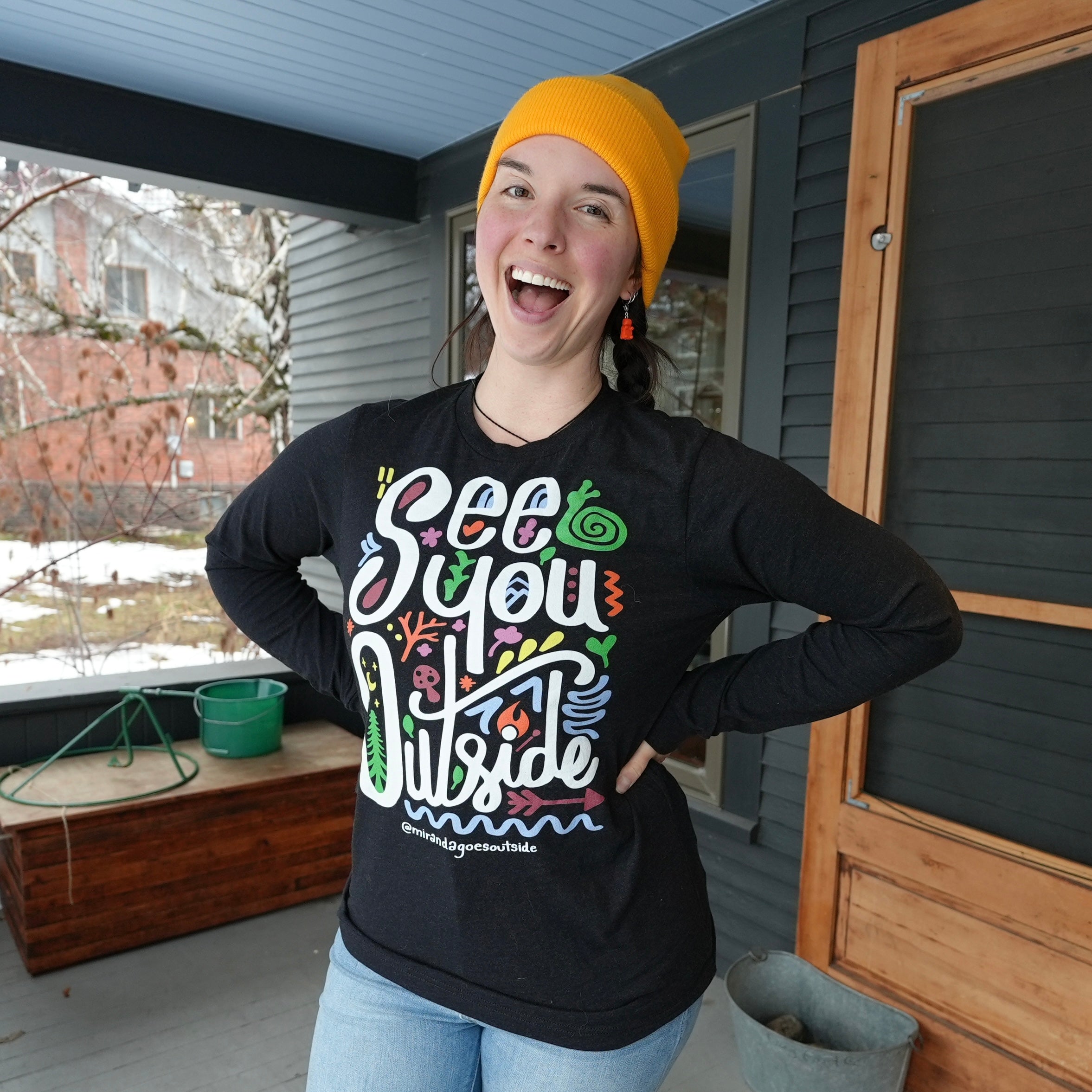 See You Outside LS Tee