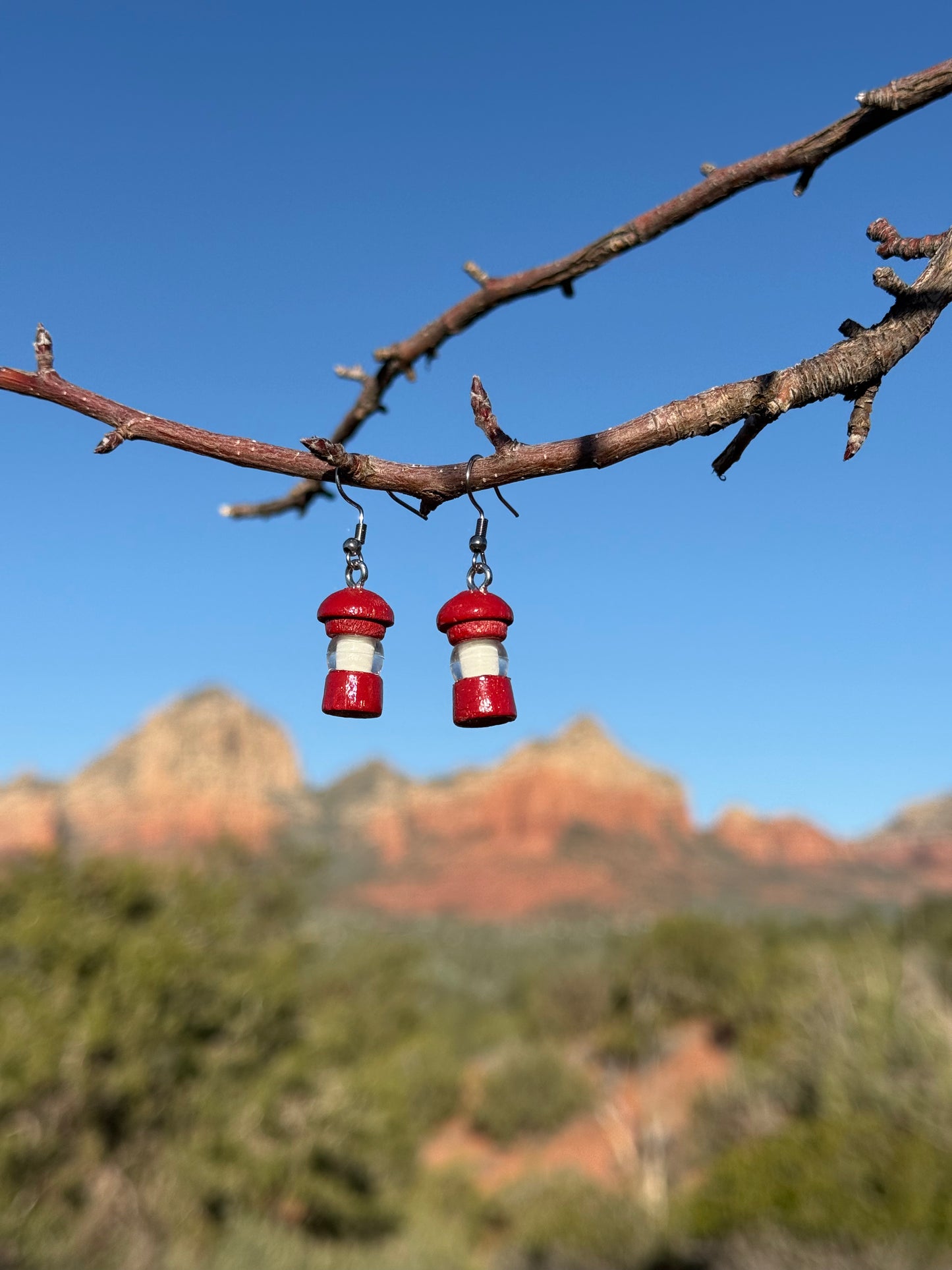 Retro Lantern Earrings (by Adventure Pooping)
