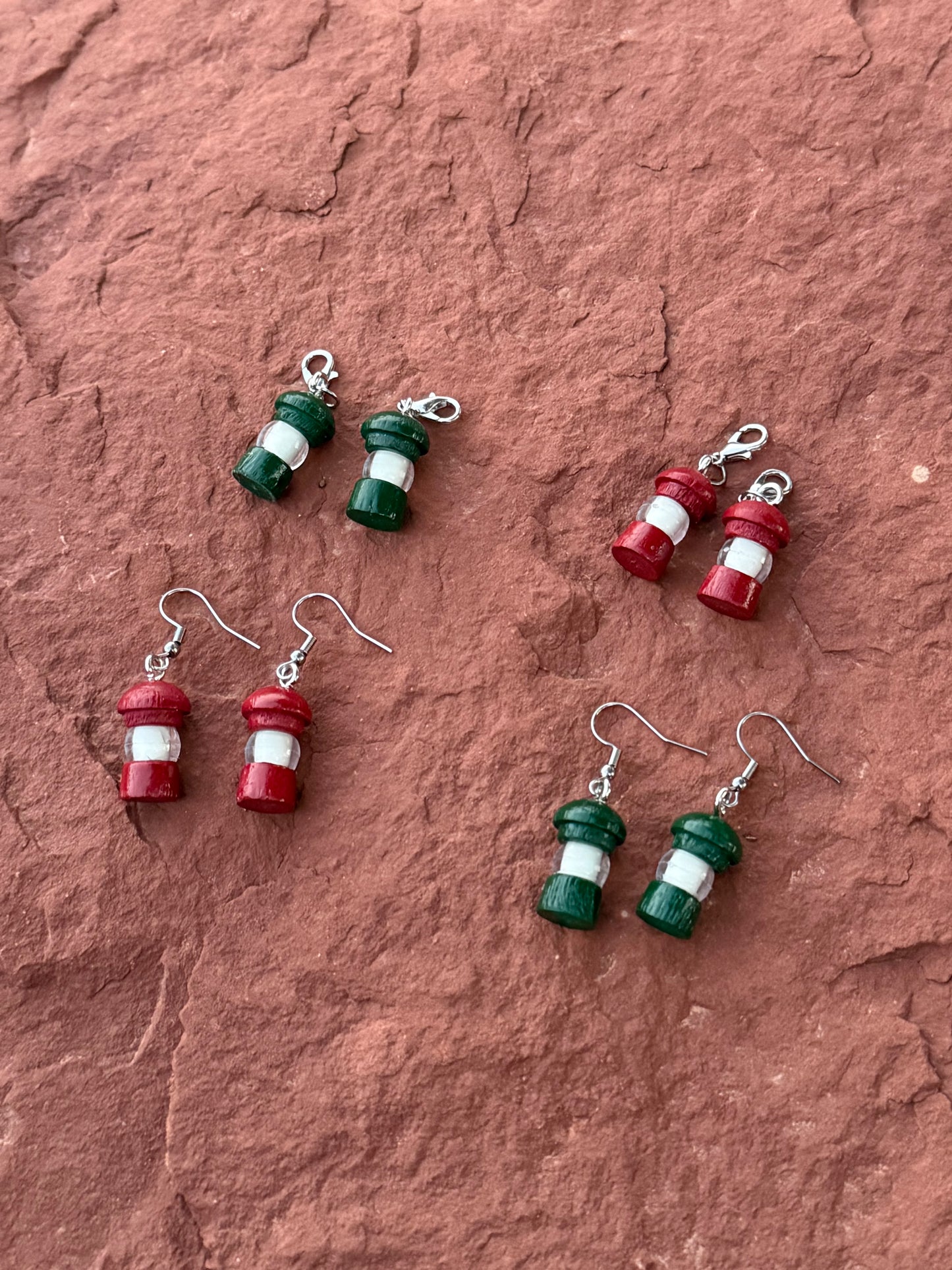 Retro Lantern Earrings (by Adventure Pooping)