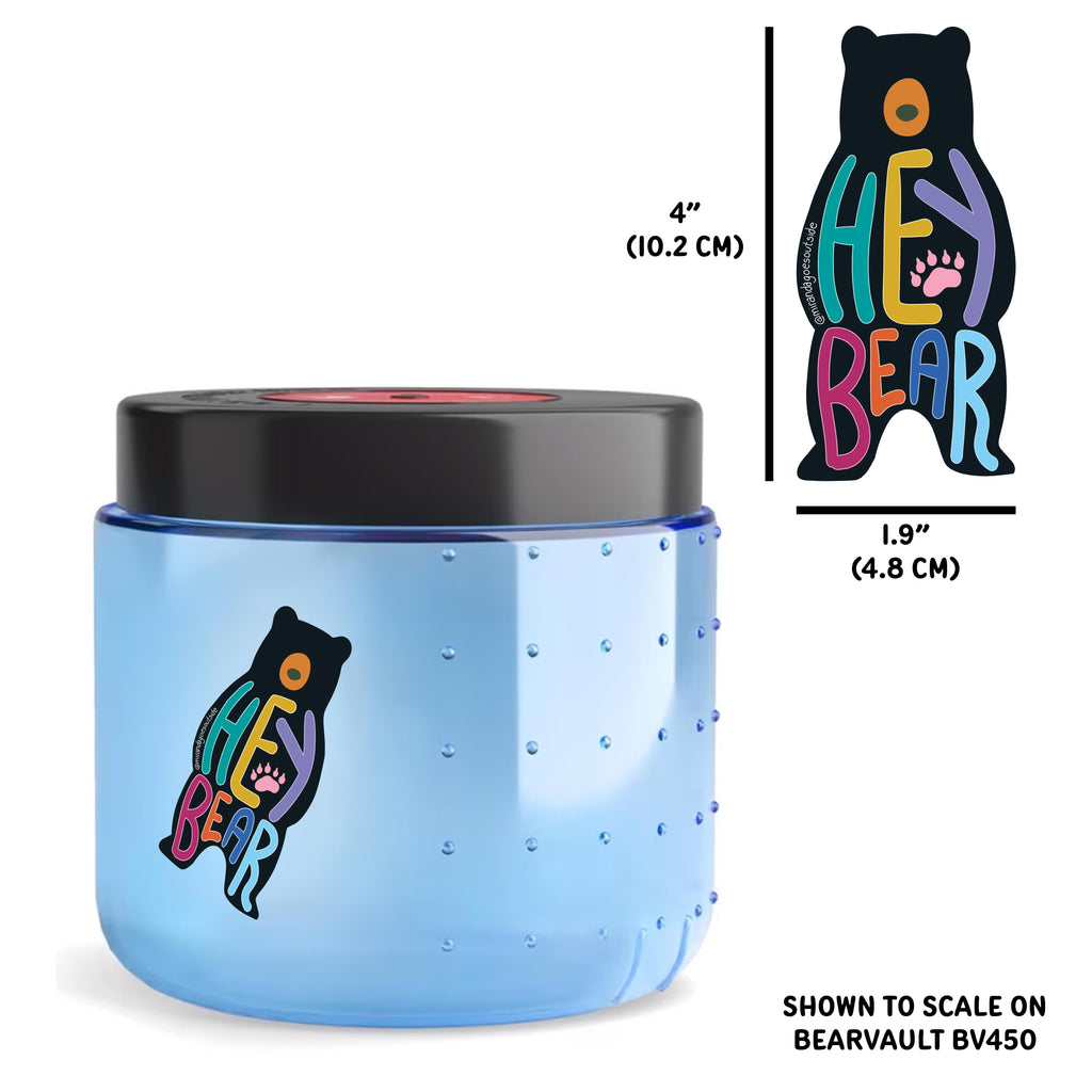 NOVEMBER STICKER: Hey, Bear! 🐻