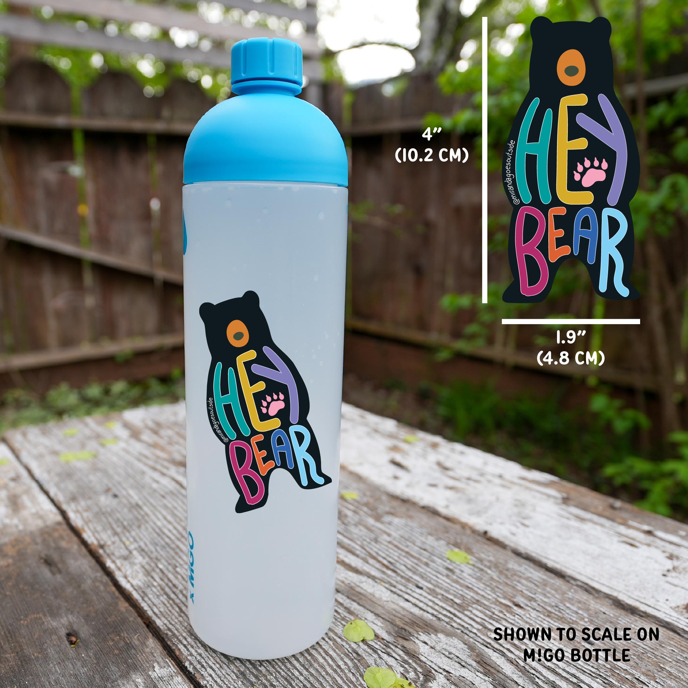 NOVEMBER STICKER: Hey, Bear! 🐻