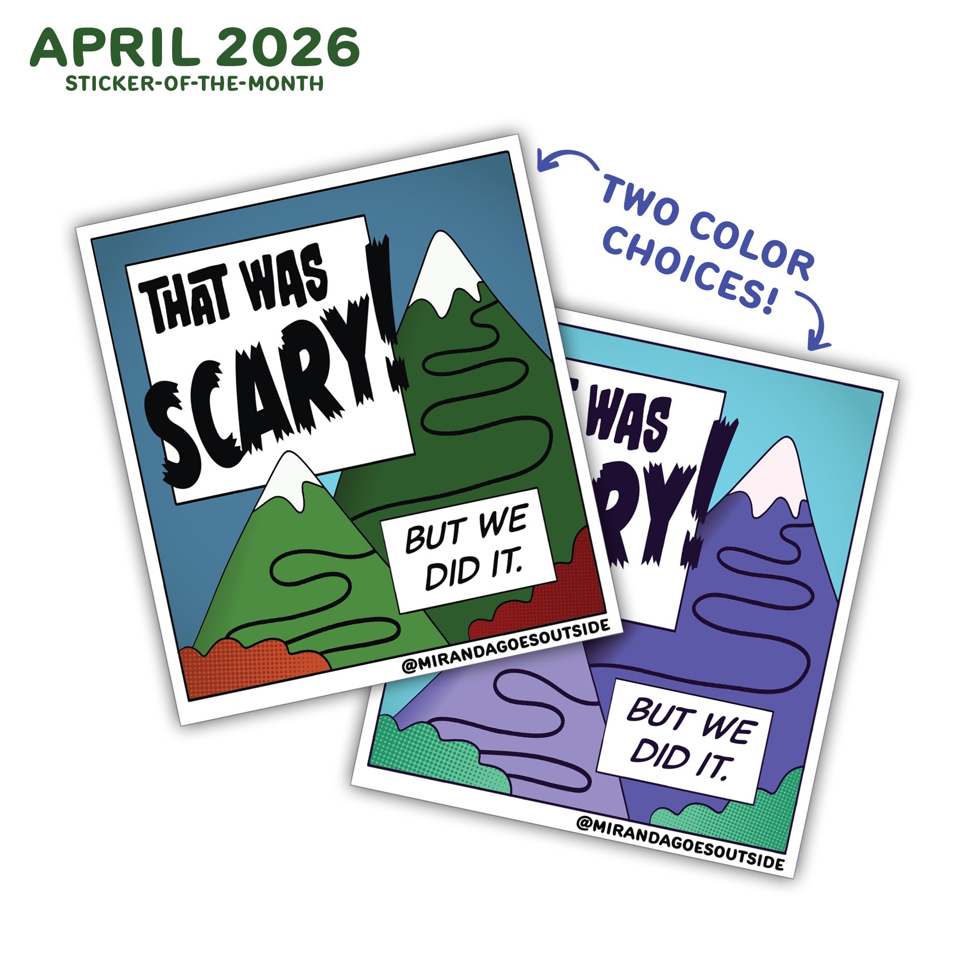 April 2026: Pep Talk 🏔️