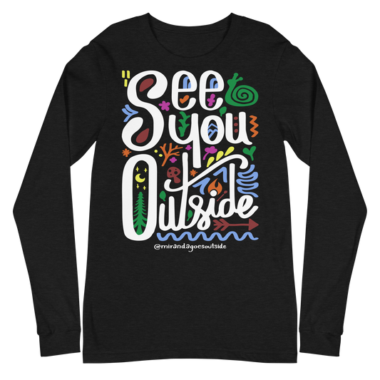See You Outside LS Tee